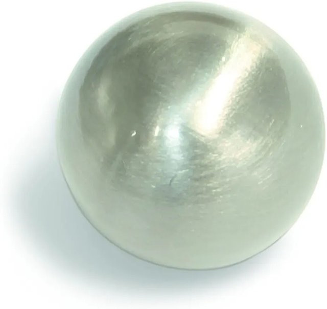 Gardinia Endknopf Memphis Kugel aus Metall in Schwarz, 2er Pack - Bild 1