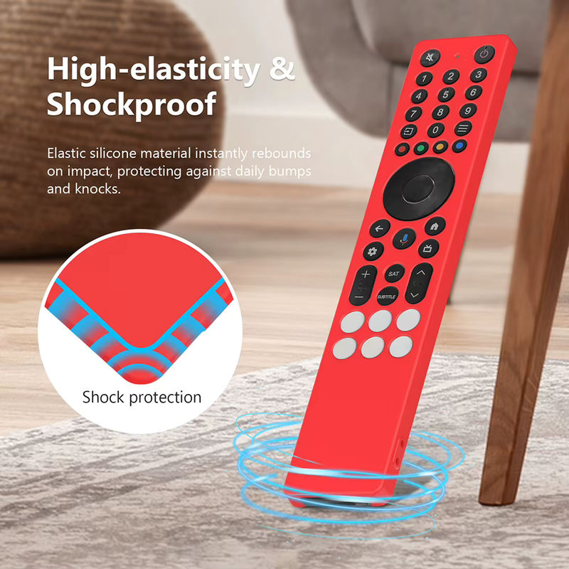 Silikon Schutzhülle für TCL RC833A Fernbedienung in Grün, wasserfeste Anti-Slip Hülle - Bild 2