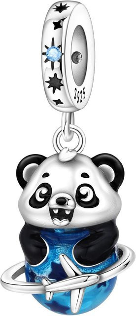 Panpoki Armband, Panda Anhänger, Kupfer, Weiß, Unisex - Bild 1