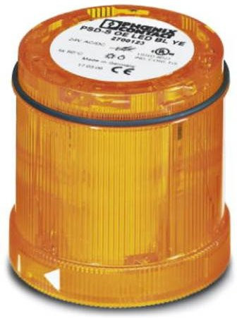 Phoenix Contact SPS-Blinklichtelement PSD-S OE LED BL YE 2700123 in Gelb, 24 V/DC, 24 V/AC - Bild 1