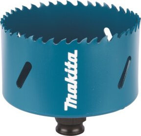 Makita BIM-Lochsäge EZYCHANGE aus Bimetall in Blau, Durchmesser: 7,9 cm - Bild 1