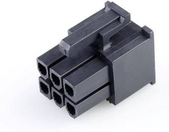 Molex Buchsengehäuse-Kabel PCIe in Schwarz mit 6 Polen und 4,2 mm Rastermaß - Bild 1