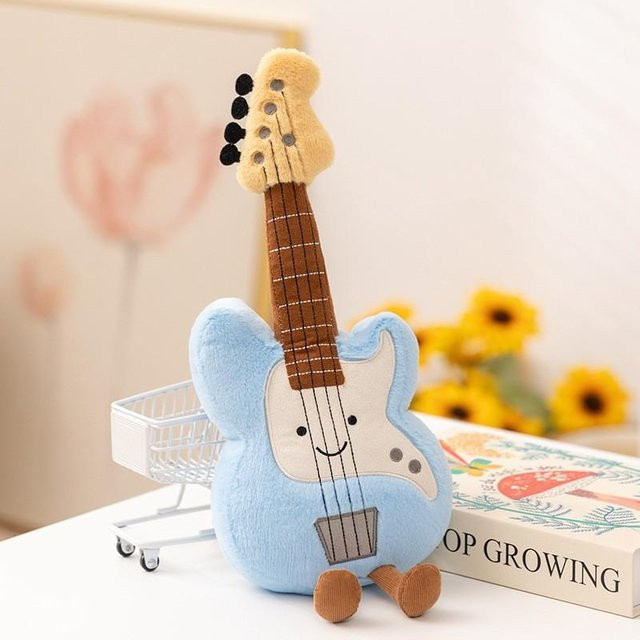 FernGlade Bass Plüsch-Musikinstrumentenspielzeug mit PP-Baumwollfüllung - Bild 1