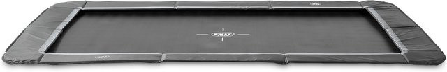EXIT InTerra ebenerdiges Sport-Trampolin Schwarz B: 305 cm, T: 214 cm - Bild 1