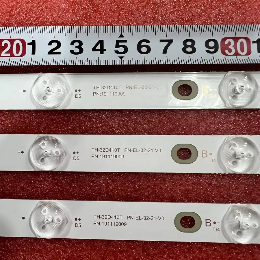 LED-Streifen in Weiß für Panasonic TX-32CS510E TX-32DS500B TX-32ES400B TX-32FS500B TX-32CS510B TX-32DS500E TH-32D410T TX-32ESW504S - Bild 2