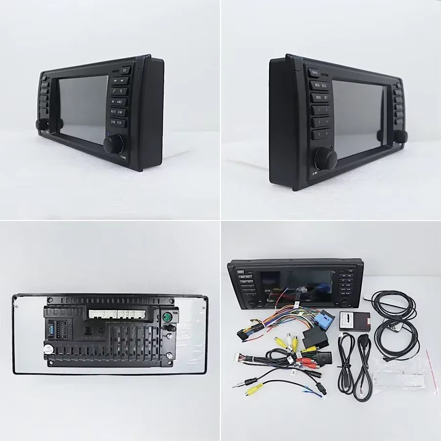 Sadocom Android 12.0 Multimedia Autoradio mit 8GB RAM und 128GB Speicher für BMW E39 X5 E53 M5 und Range Rover in Schwarz mit GPS, WiFi und 4G Unterstützung - Bild 4