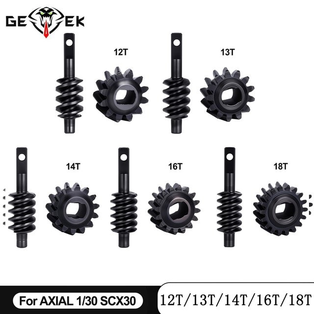 Axial Stahl-Achsgetriebe Overdrive Portalgetriebe, 1:30, Metall, Schwarz - Bild 1