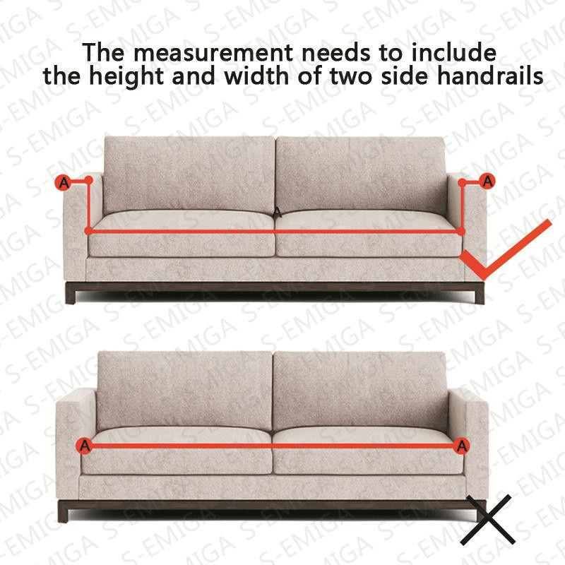 Wasserdichter und elastischer Ecksofa-Bezug von Yiran Furniture für L-förmige Sofas, 1-Sitzer, Breite: 90-140 cm - Bild 1