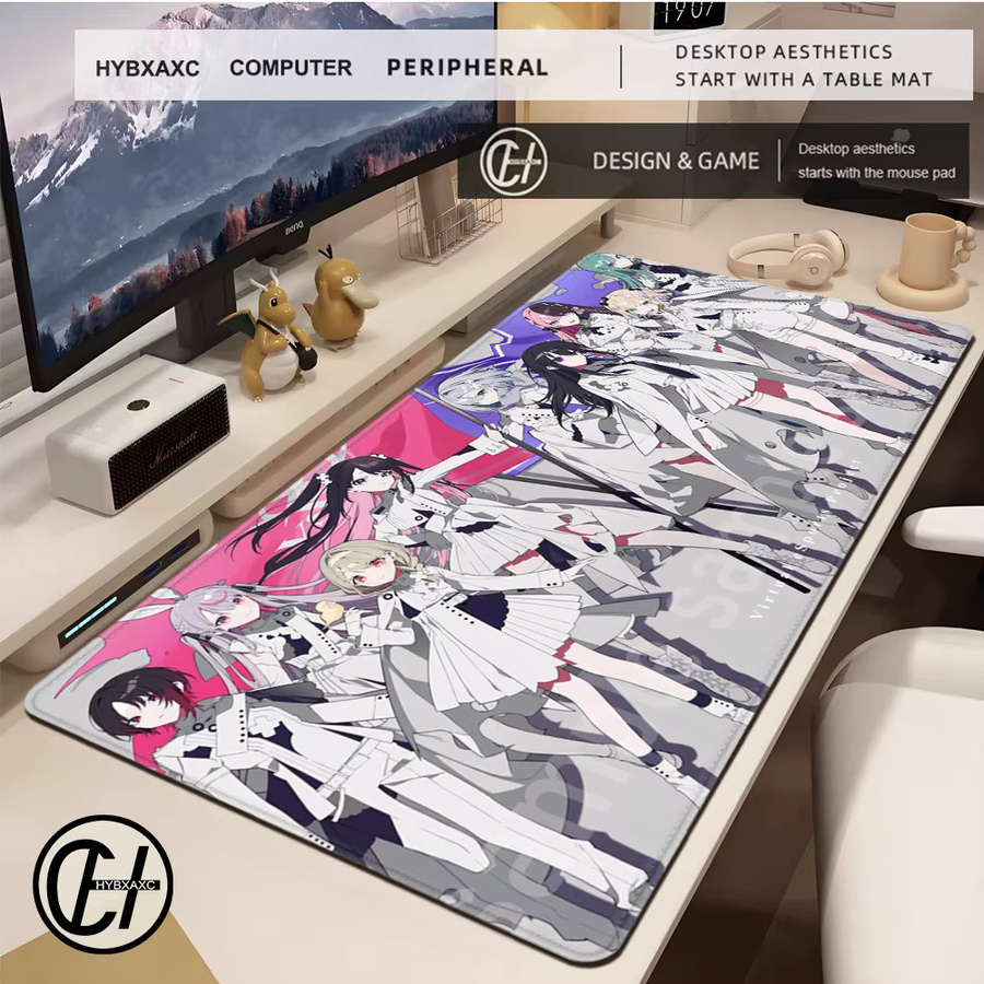 HYBXAXC VSPO Gummi-Mauspad XXL Anime Design Multicolour - Bild 2