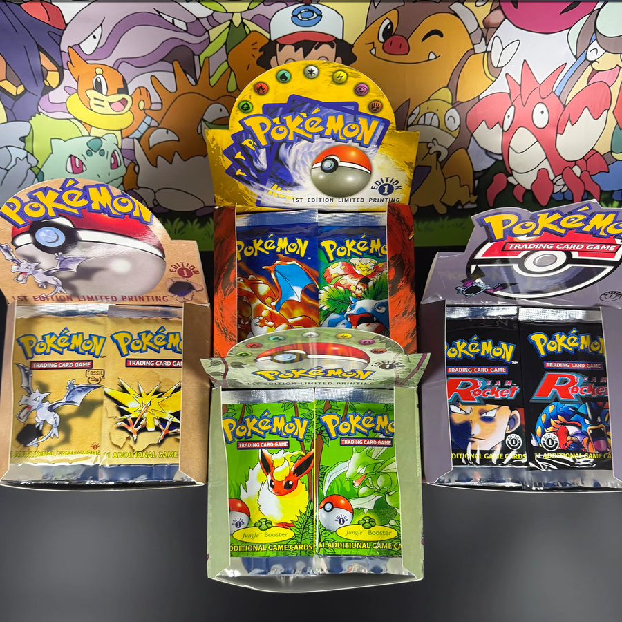 Bandai Pokémon PTCG Classic Team Rocet Fossil Jungle Base Set Booster Box, Set / Bundle - Bild 2