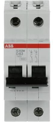 ABB S202M-D63 Leitungsschutzschalter 63A 400V 2CDS272001R0631 - Bild 1