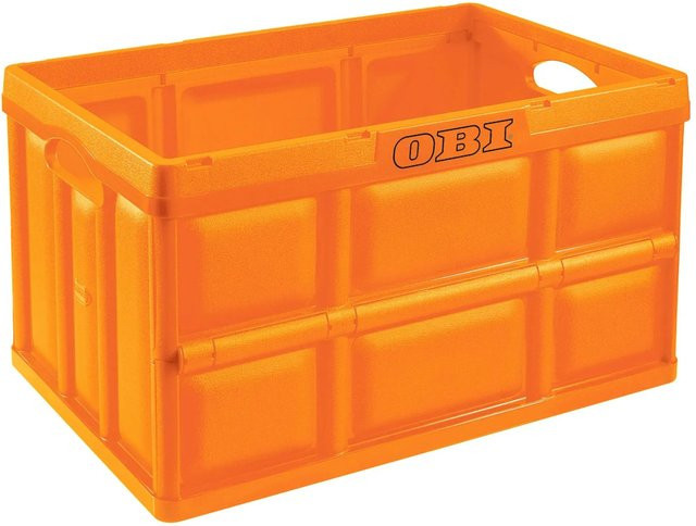 OBI Klappbox in Orange - Bild 1