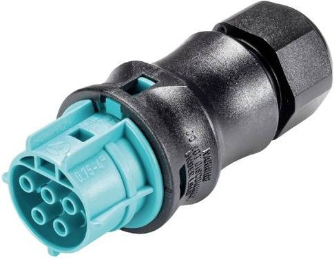 Wieland Electric 96.051.4053.6 Steckverbinder in Türkis und Multicolour - Bild 1