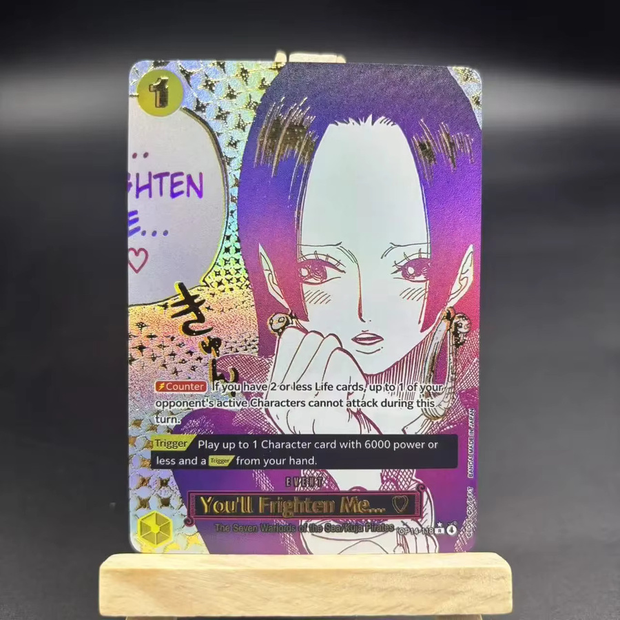 Bandai One Piece Sammelkarten, Boa Hancock Sir Crocodile, English - Bild 2