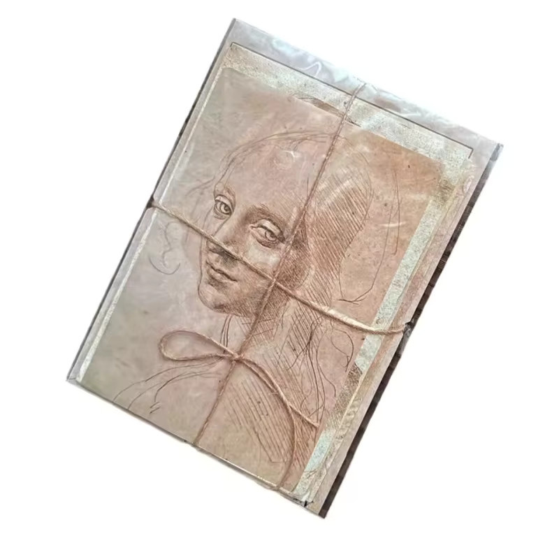 Vintage Dekorationspapier für Tagebuch und Collage mit 15 Blatt pro Buch - Bild 3