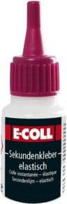 E-COLL Sekundenkleber elastisch 20 g - Bild 1