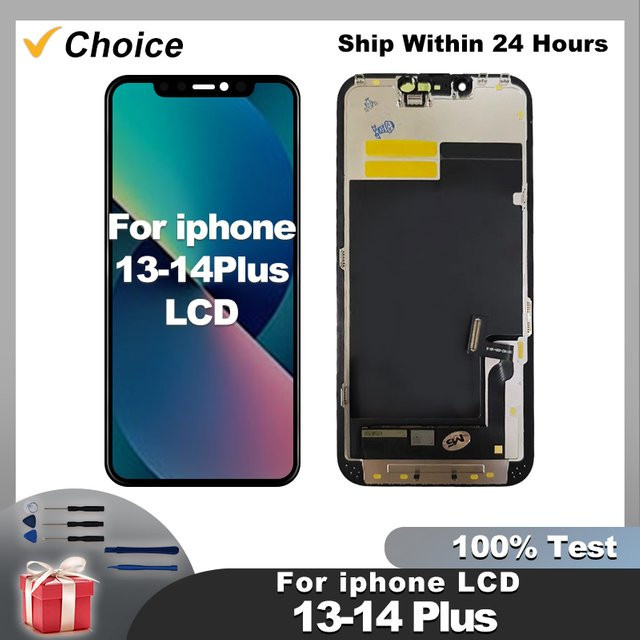 MSMADE OLED Display Ersatzteil mit Digitizer für iPhone 13, 14, 15 Pro Max und 16 Modelle - Bild 1