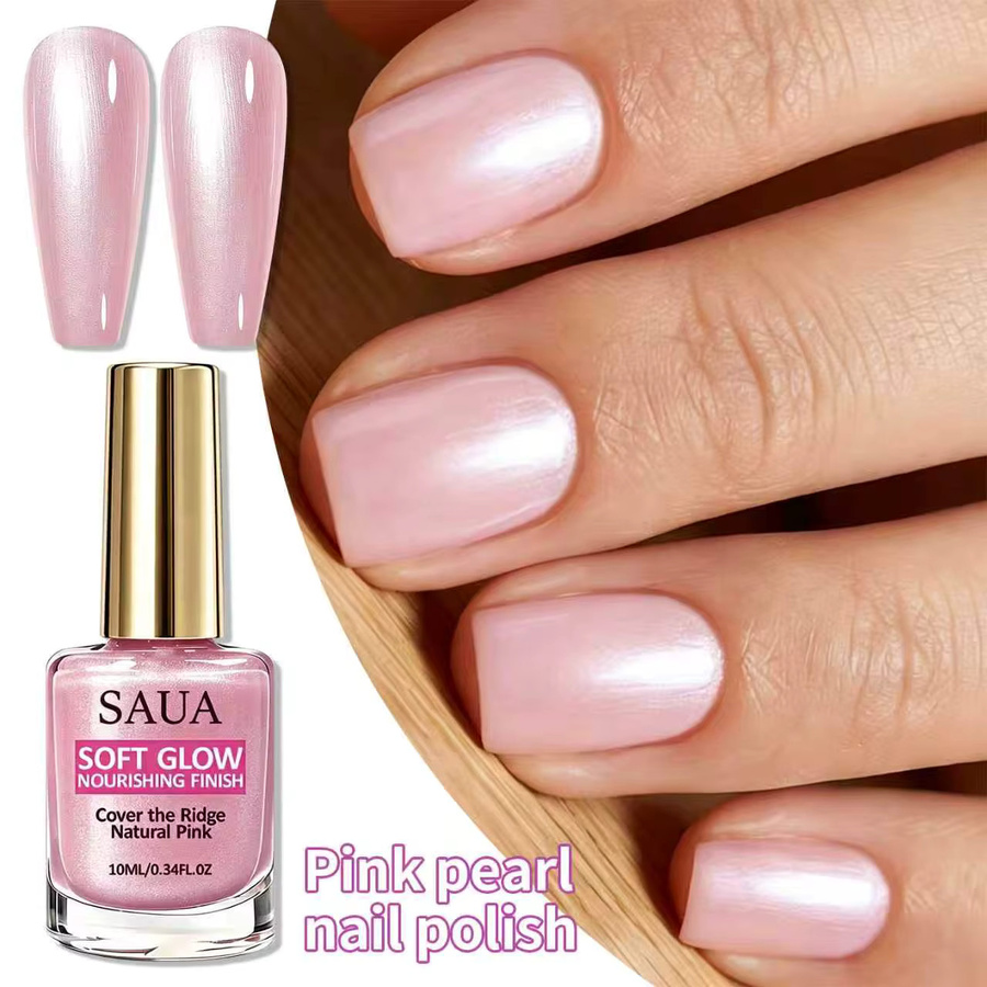 SAUA Nagellack, rosa, glänzend, 10 ml - Bild 3
