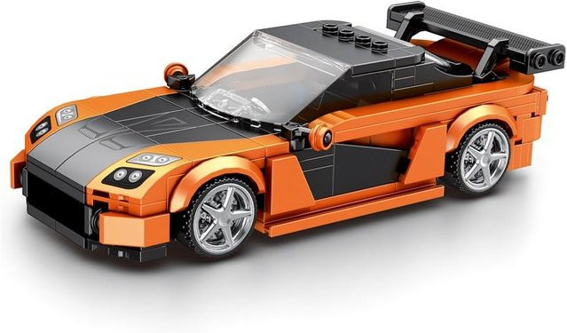 Linyi toy Rennwagen 1:24 Bausteine - Bild 1