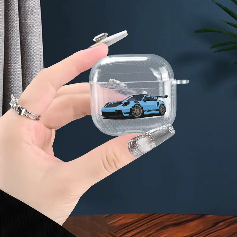 Transparente Sportwagen-Schutzhülle für Apple AirPods 4, 3 und Pro 3 - Bild 4