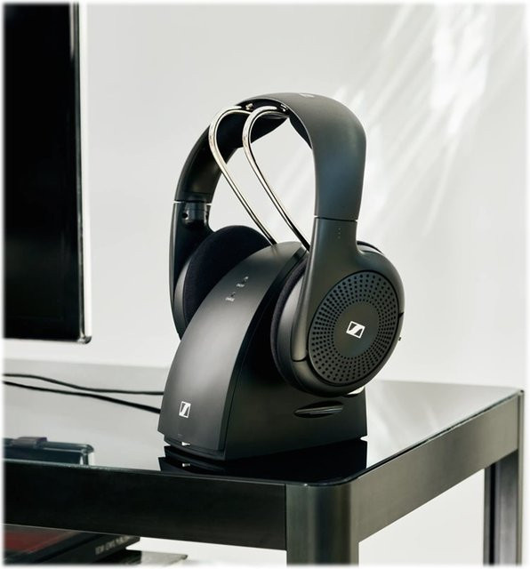 Sennheiser RS 120-W Funkkopfhörer On-Ear Bluetooth kabellos Schwarz - Bild 2