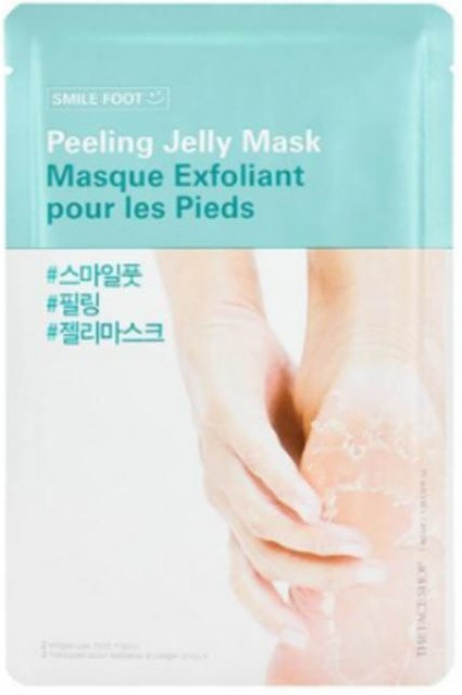 THE FACE SHOP Smile Fußpeeling-Gelmaske, 2 x 40 ml, Unisex - Bild 1