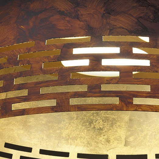 Braga Greka LED S50 Pendelleuchte in Gold/Blattgold mit warmweißem LED-Licht (2700K) - Bild 1