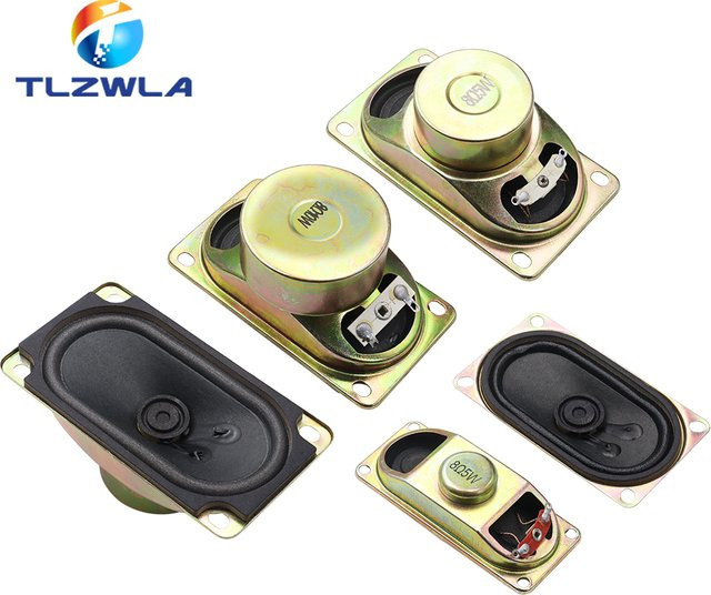 LCD Monitor und TV Lautsprecher Horn TLZWLA, 4/8 Ohm, 5W/10W, B/H/T: 3,0 x 7,0 x 1,7 cm / 5,0 x 9,0 x 3,7 cm / 4,1 x 7,1 x 2,4 cm - Bild 1