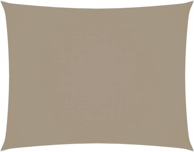 vidaXL Sonnensegel aus PU-beschichtetem Oxford-Gewebe rechteckig in Taupe B/H: 3,5 x 5 m - Bild 1
