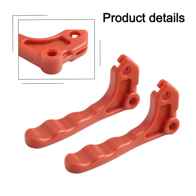 VIBRATITE 2-teiliges Ersatzset für Schneefräsen-Lenksteuerungsgriffe in Rot, passend für 731-06113 Modelle - Bild 2