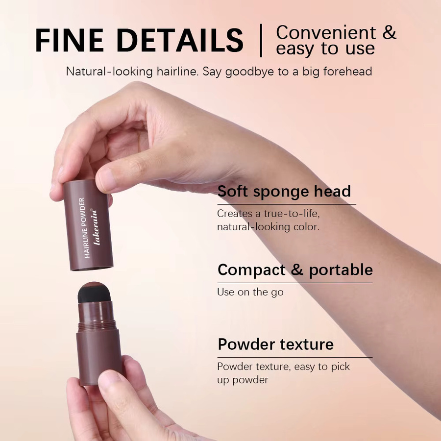 lakerain Haaraufbau-Reparatur-Stift, #2 Brown, Matt, Unisex - Bild 5