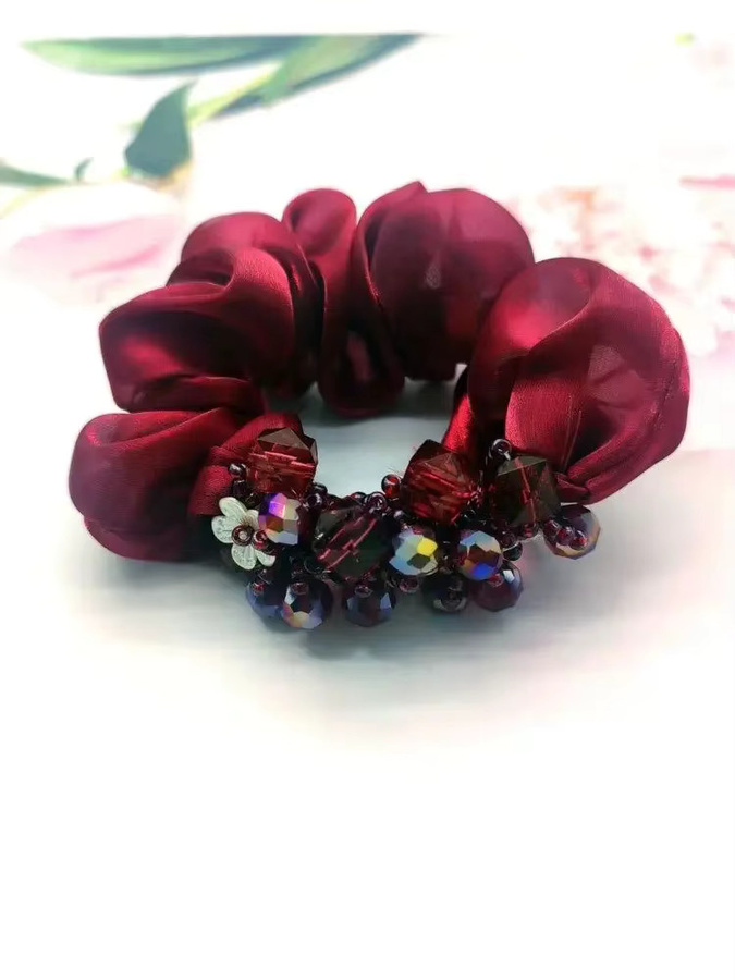 FENGCHE Scrunchies, Organza, Damen - Bild 2