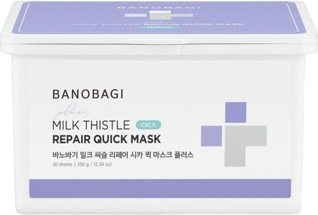 BANOBAGI Mariendistel Repair Cica Sheet Maske, 320g, Unisex - Bild 1