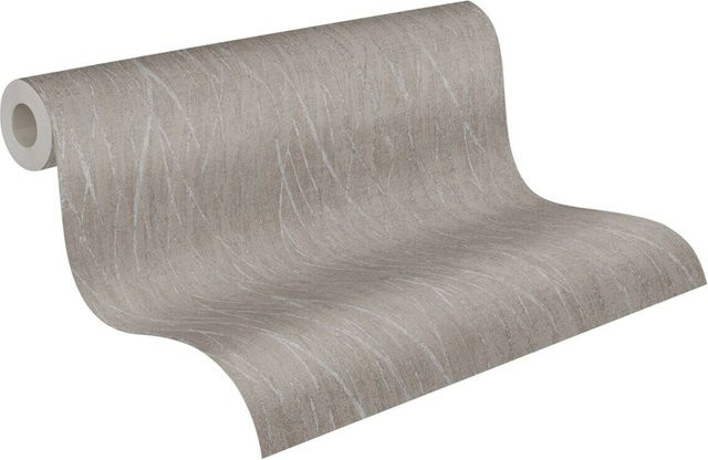 A.S. Création Vliestapete modern grau silber Breite: 53 cm, Höhe: 1005 cm, Tiefe: 8,8 cm - Bild 1