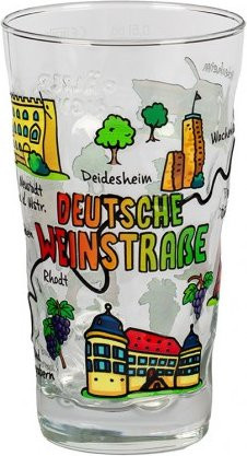 Böckling Dubbeglas Deutsche Weinstraße, transparent, 0,5 l - Bild 1