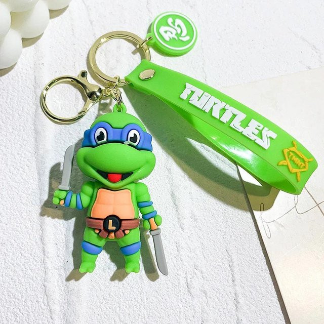 Yiran toy 1 Teenage Mutant Ninja Turtles Schlüsselanhänger 4-teiliges Set - Bild 1