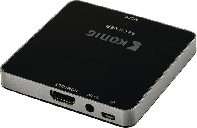 König HDMI-Transmitter KN-WLHDMI10 in Schwarz - Bild 1