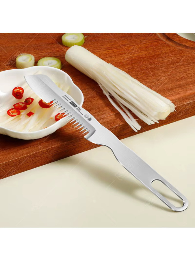 WXCOO Edelstahl Zwiebelschneider und Gemüseschneider in Silber - Bild 6