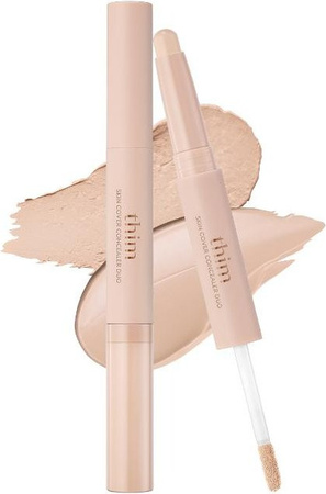 thim Skin Cover Concealer Duo, ivory beige, Stift 1,3g + Flüssigkeit 5g