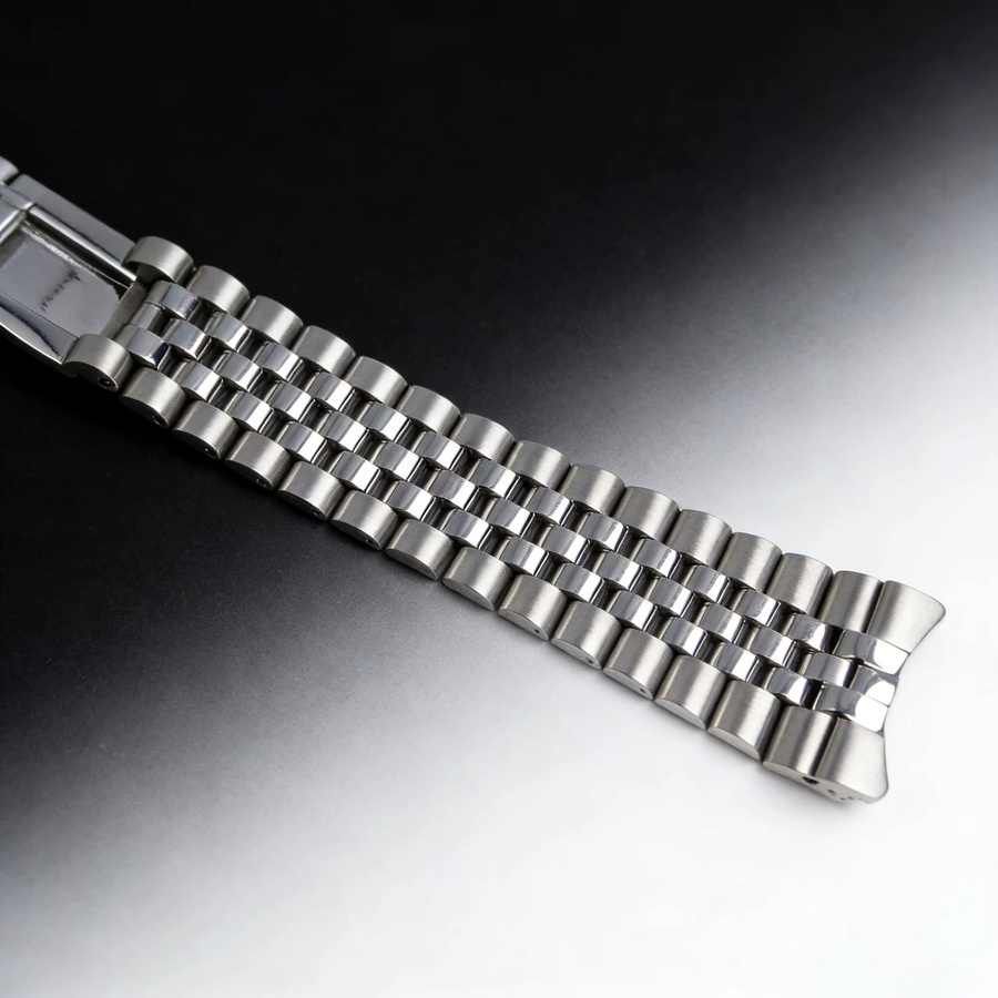 Rolamy Uhrenarmband Jubilee, Edelstahl, Silber, Unisex - Bild 3