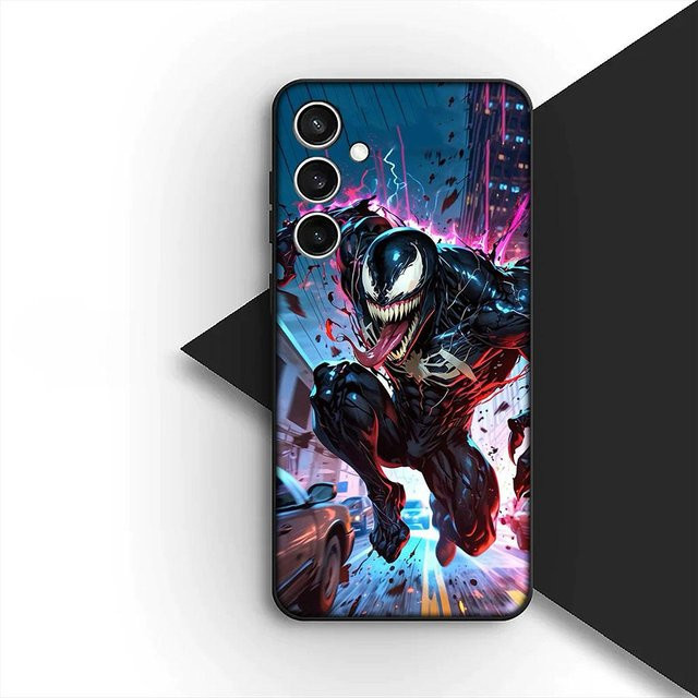 Handyhülle Marvel SpiderMan und Venom für Samsung Galaxy S22 S21 S20 FE Ultra Plus A07 A17 A15 A16 A25 A57 A37 Multicolor - Bild 1