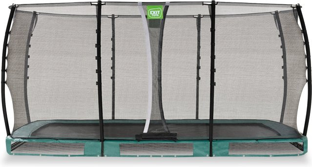 EXIT Allure Classic Bodentrampolin Grün, B/T: 427 x 244 cm - Bild 1