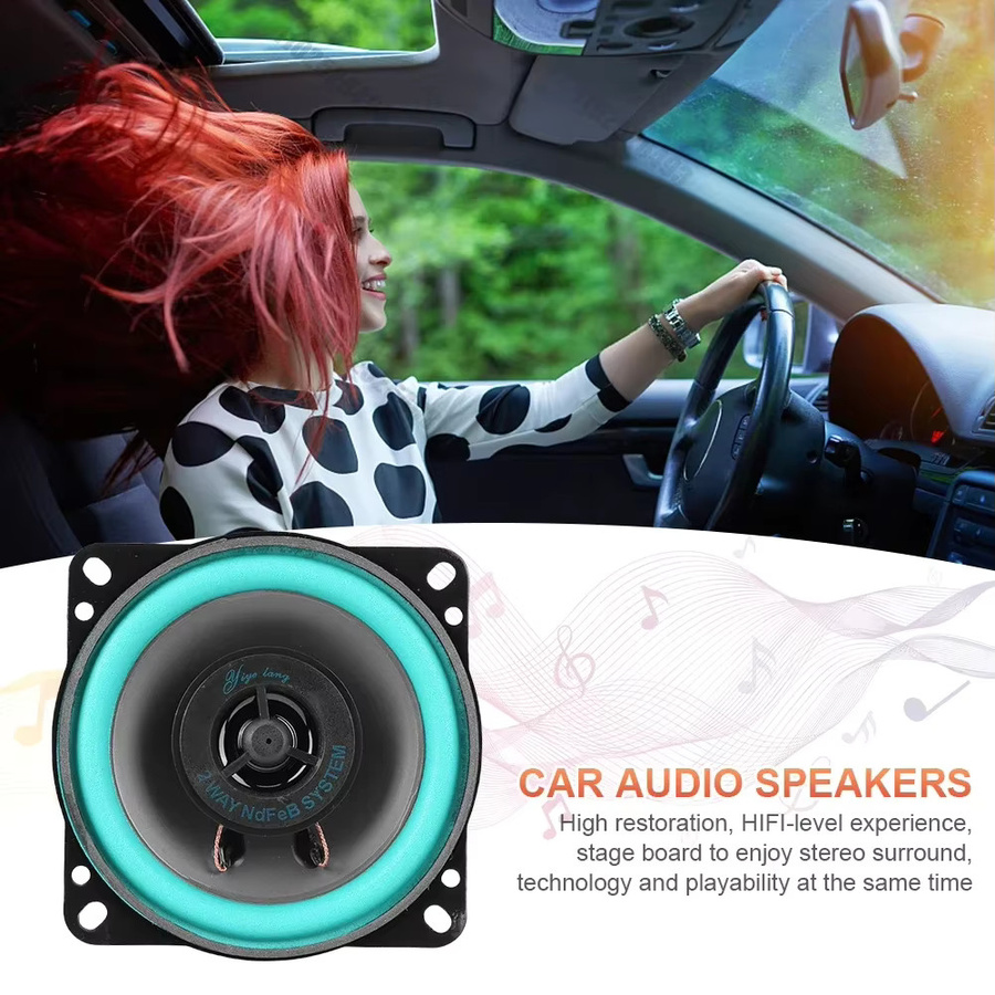 Universal HiFi Koaxial Subwoofer Auto Lautsprecher 160W max in Multicolour für 4/5/6 Zoll - Bild 3