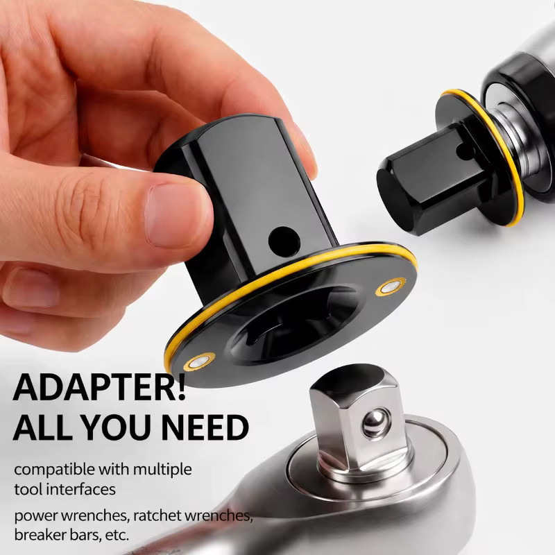 4-teiliges LTOOLS Schlagschrauber-Adapter-Set in Schwarz für Ratsche mit 3/4 Zoll Antrieb - Bild 3