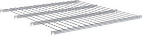HMH Drahtgitterzwischenboden nestainer ADB 1600 in Silber, B: 73,0 cm, T: 87,0 cm - Bild 1