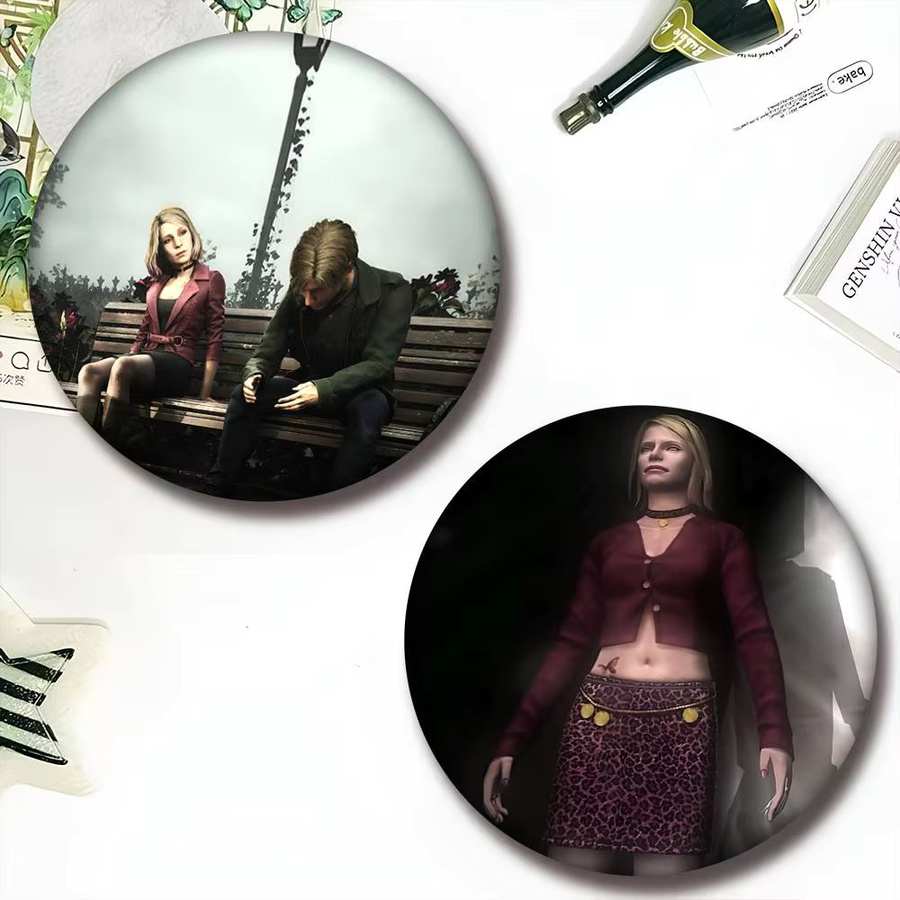kayou Abzeichen Brosche, Silent Hill 2, Emaille-Pin, Unisex - Bild 3