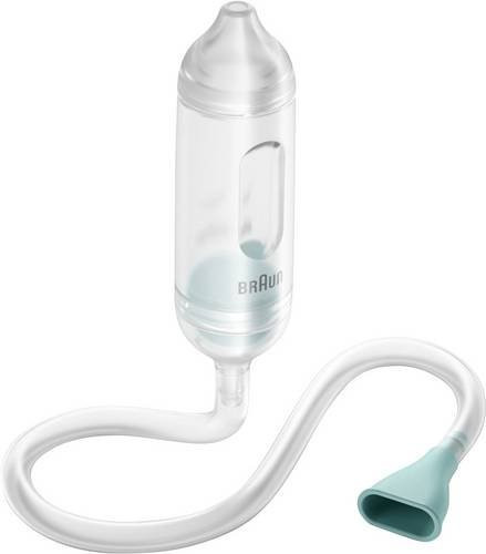 Braun Manueller Nasensauger mit Mundabsaugung, BPA-frei und transparent - Bild 1