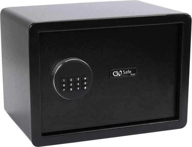 Olympia Tresor Safe GOsafe 2.0 mit Zahlencode und Sicherheitsschlüssel in Schwarz - Bild 1