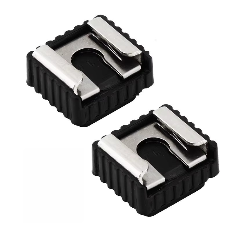 SAFENH Universal Blitzschuh Adapter Halterung mit 1/4 Zoll Schraubgewinde für Stativ und Studio Fotografie Zubehör in Schwarz - Bild 4