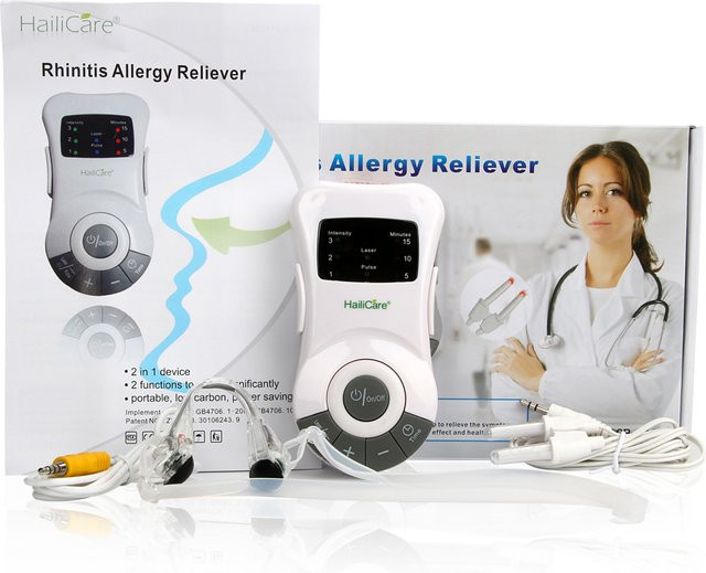 Hailicare Niederfrequenz-Laser zur Nasenpflege, Unisex, weiß - Bild 1